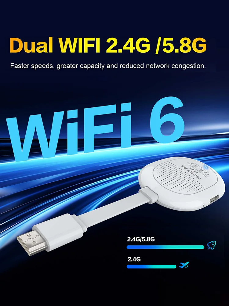 Nieuwe Mini TV Stick Q2 Ultra WIFI6 BT5.0 4K Ultra HD Android 14 RK3518 Quad Core 2GB RAM 8GB 16GB ROM Home Theater Media Player - afbeelding 2