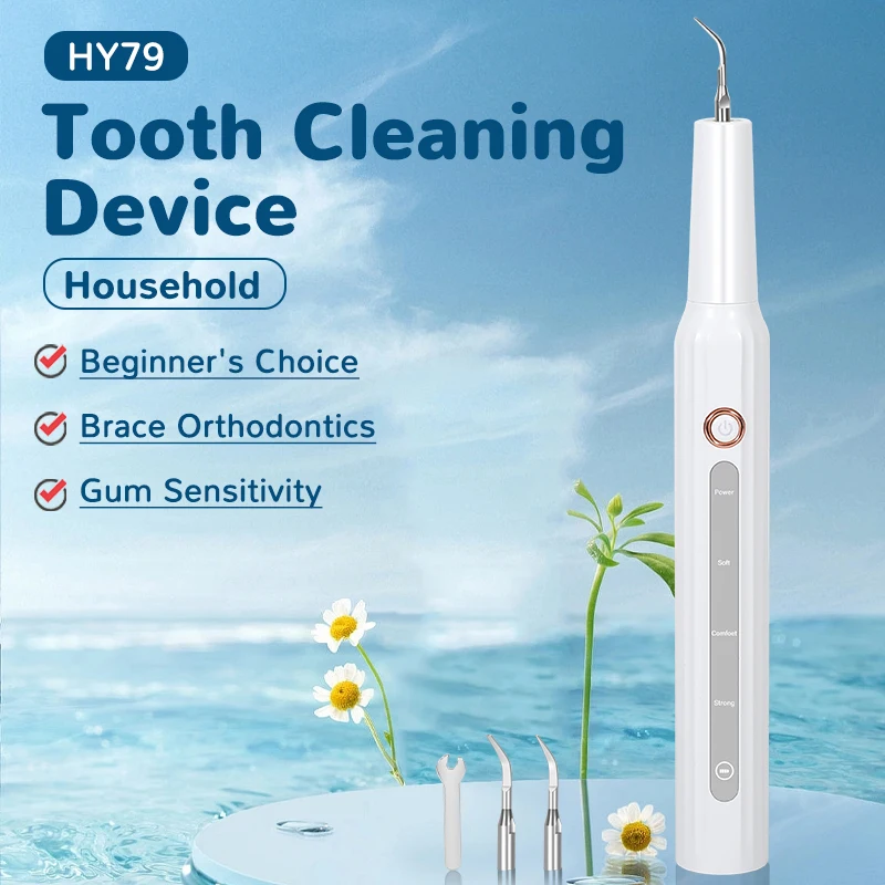 Handheld, portable, electric ultrasonic tartar remover, dental scaler, polishing, calculus, tooth scaler, tooth stain dental sca