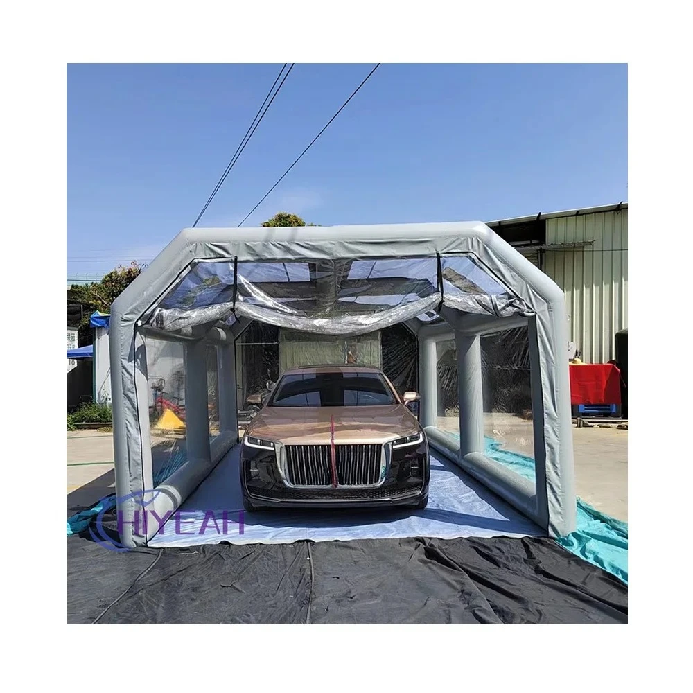 Hot Sale Free Standing Air Inflatable Car Cover PVC Airtight Inflatable Car Covers