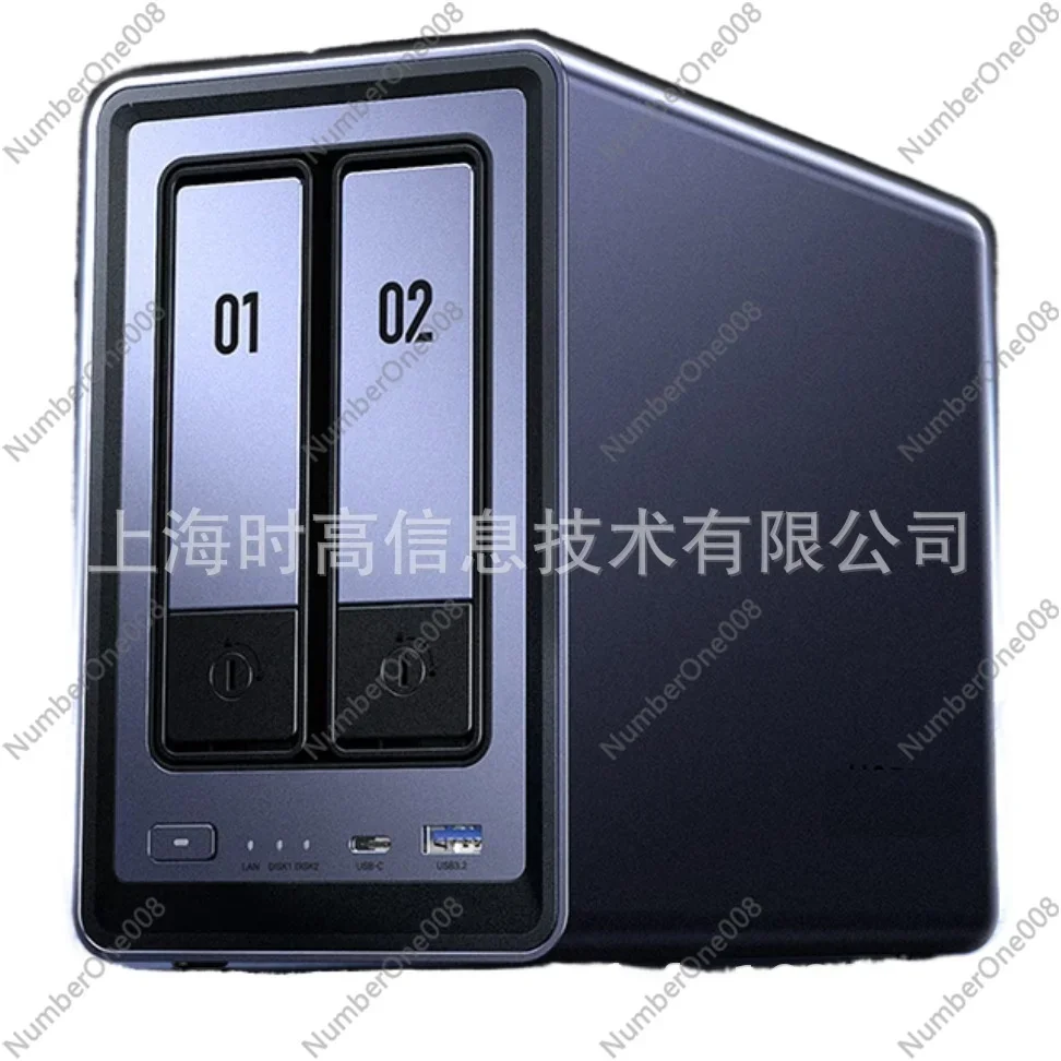 

Сетевой накопитель DXP2800 с 2 отсеками, NAS, частное облако, для домашнего офиса, резервное копирование данных, хранение мультимедиа