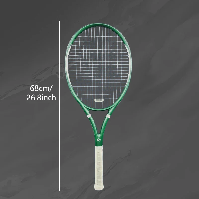 Series Carbon Fiber Tennis Racket With Bag 50-60lbs 102sq Racquets For Outdoor Training Gift For Sport Playing