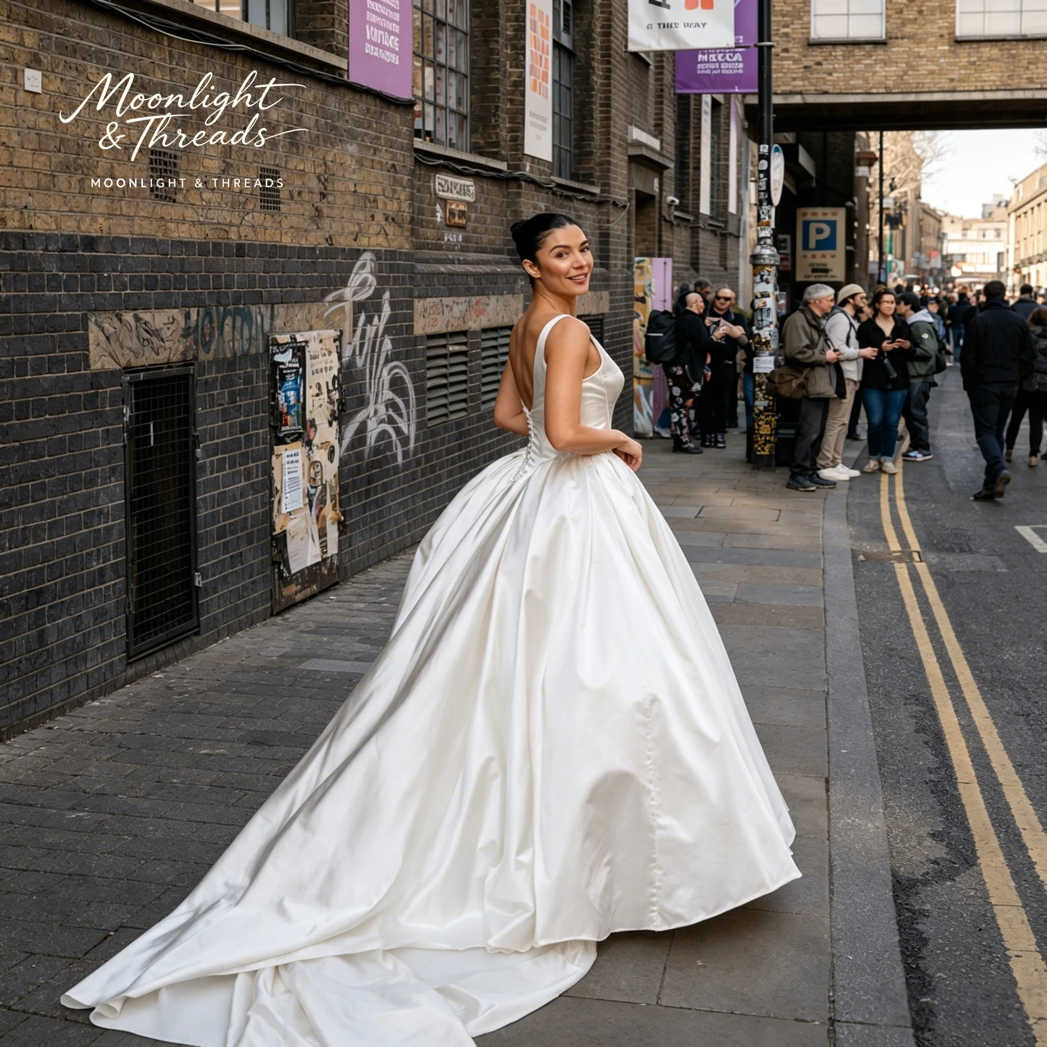 Classic White Floor-Length Formal Gown Featuring a Strapless Sleeveless and Backless Design Perfect for Weddings