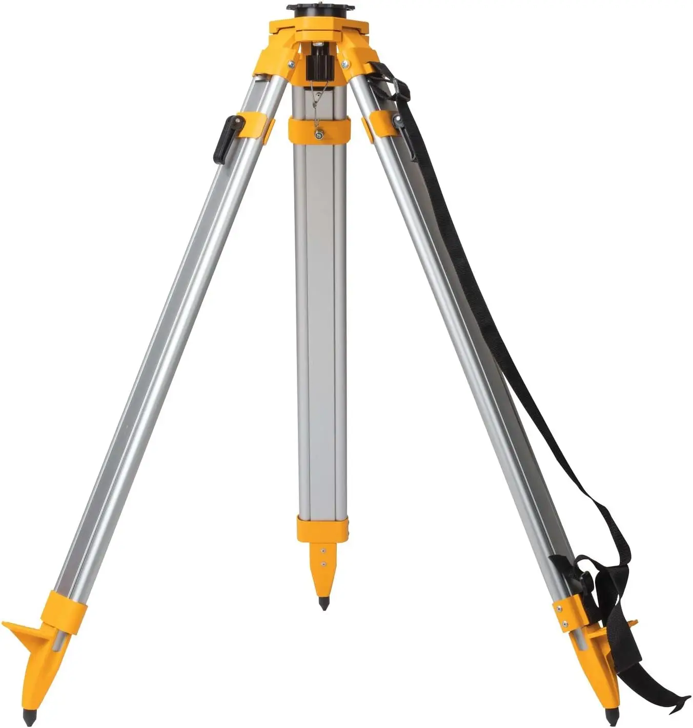 DEWALT Tripod Stand, Heavy Duty, Construction Tripod, Built-In Strap for Easy Transport on Jobsites (DW0737)