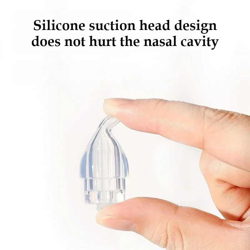 Silicone Nasal Aspirator for Baby Suction Pump Nose Cleaner Children Kids Soothing Nose Cleaning Device Nasal Cleaning Tools