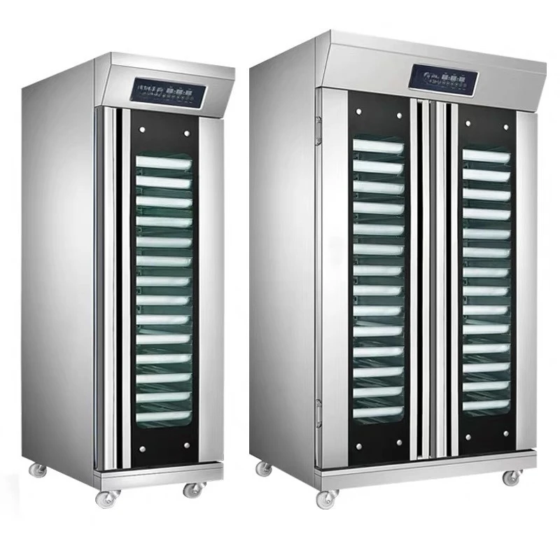 Commercial intelligent spray automatic water inlet stainless steel bun proofing box fermentation cabinet