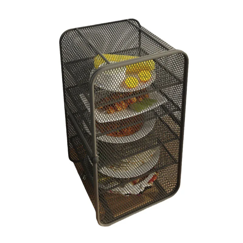 

Dining table vegetable cover household new multi-layer leftovers storage food cover anti-fly and anti-mosquito artifact summer