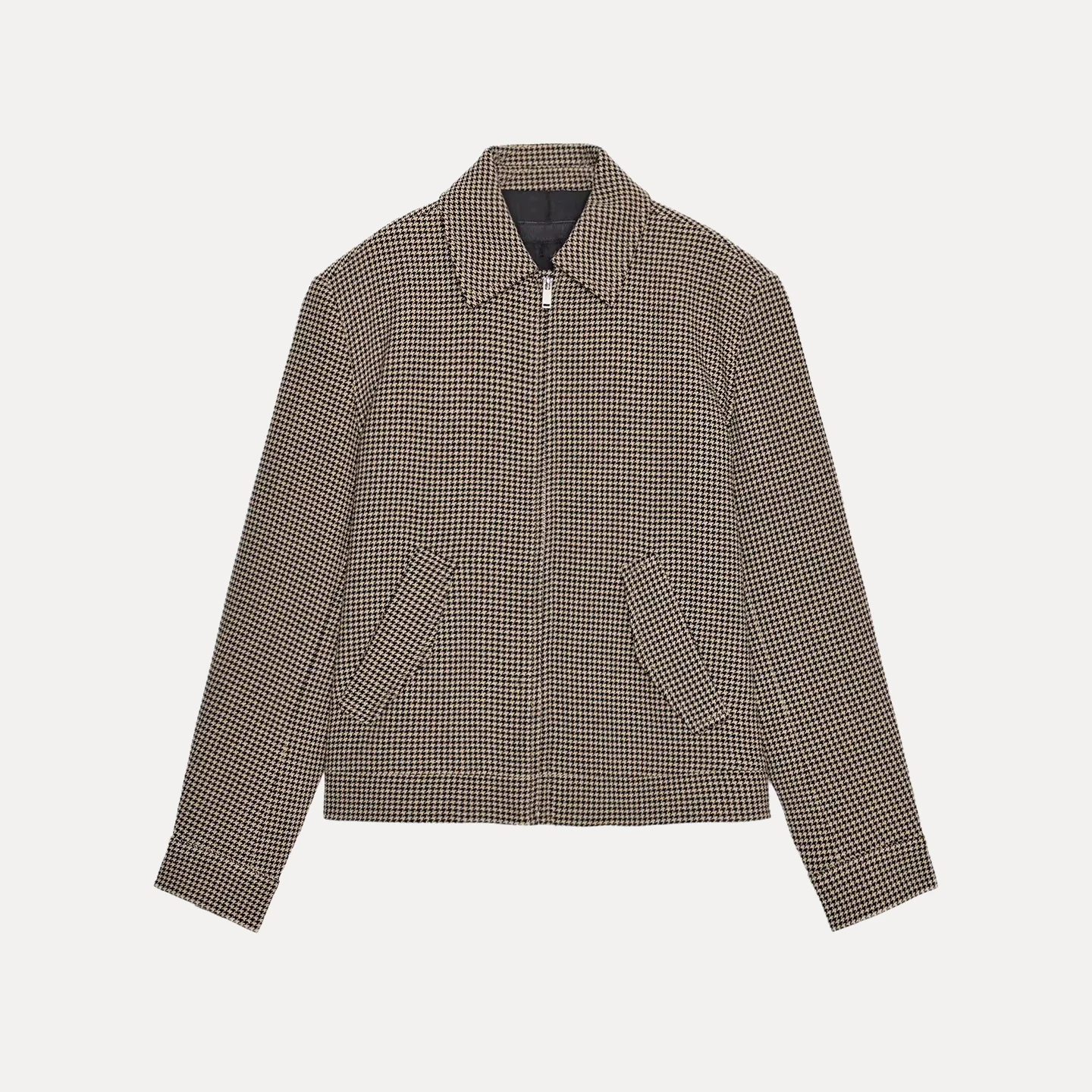 

Long Zipper Closure Loose Fit Winter Coat Women's Fashion Pilot Padded Personali Outerwear