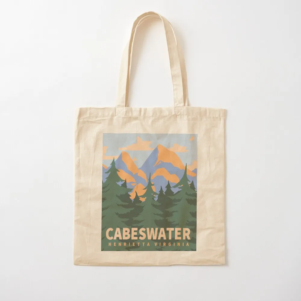 Cabeswater Henrietta Virginia Tote Bag reusable shopping bag Canvas stote bag Women bags