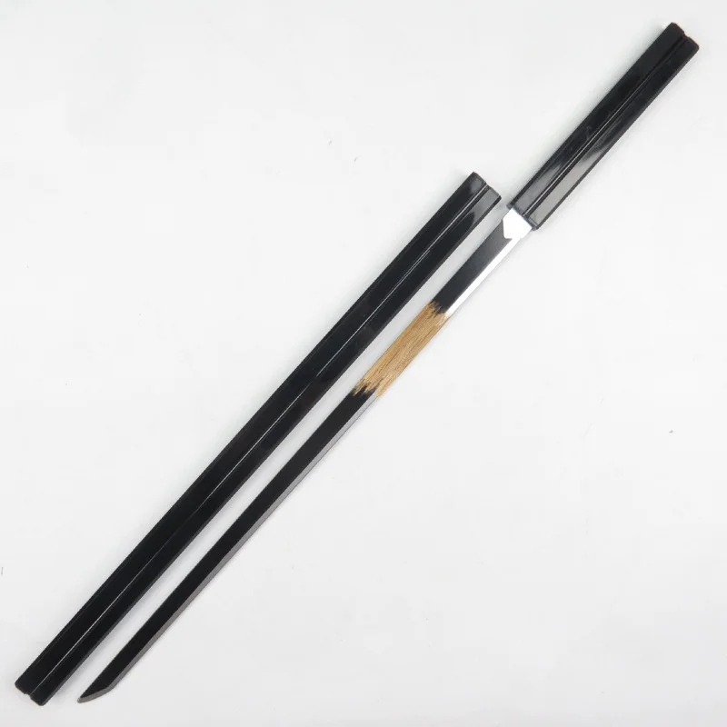 40 Zoll Uchiha Sasuke Katana Holz Kusanagi Schwert Anime Cosplay Ninja Messer Echte Größe Japanische Katana Original Samurai Säbel Geschenk – Detail 3