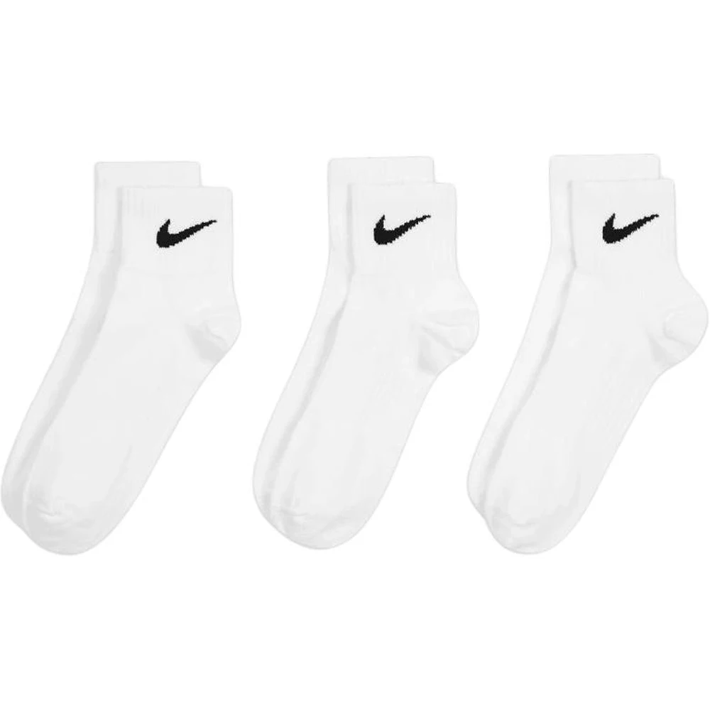 

NIKE Men's and Women's U NK LTWT QT 3PR Casual Socks SX4706-101