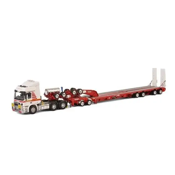 Mammoet 1:50 MB 6X4 + DRAKE 2X8 DOLLY + 8X4 Flatbed Trailer Model 410219