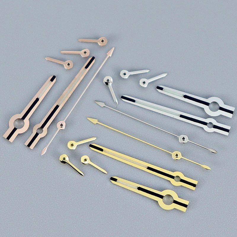 VK63 ساعة الأيدي C3 مؤشرات الساعات المضيئة مناسبة لحركة VK-63 فضي/ذهبي/ذهبي وردي مؤشر ساعة استبدال أجزاء