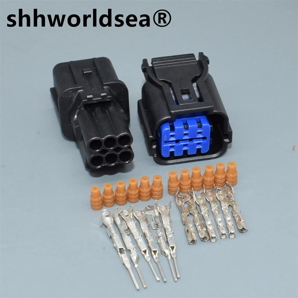 

shhworldsea 6P HP281-06020 HP291-06040 HP285-06021 Car Wire Socket for Hyundai Kia Auto Male Female Docking Connector