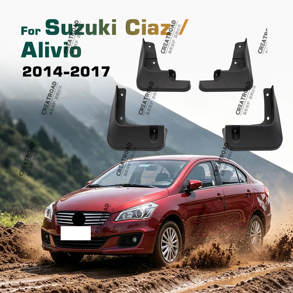 Für Suzuki Ciaz / Alivio Limousine 2014 2015 2016 2017 Kotflügel Kotflügel Schmutzfänger Schutz Spritzschutz Kotflügel Autozubehör