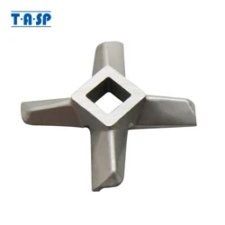 Meat Grinder Blade Mincer Knife #8 Kitchen Appliance Spare Parts for Moulinex HV8 HV9 HV10 Bosch MFW68600 Vitek VT-1671, 1PC