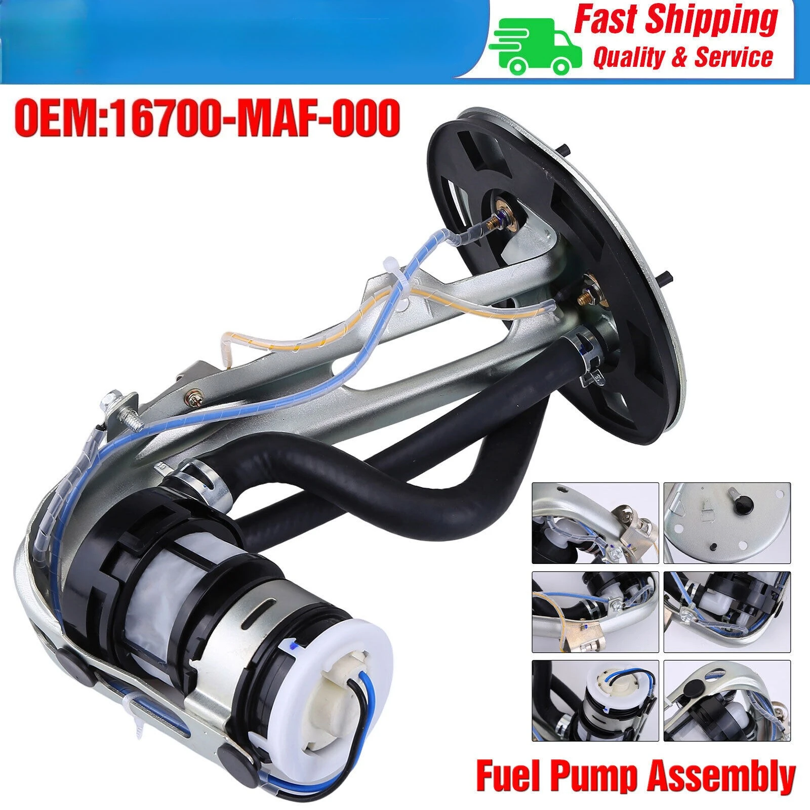 

16700-MAF-000 EU QUALITY Moto Fuel Pump Assemby For Honda ​GL1500 GL1500A GL1500SE Goldwing 1988-2000 16700MAF000 16700-MN5-000