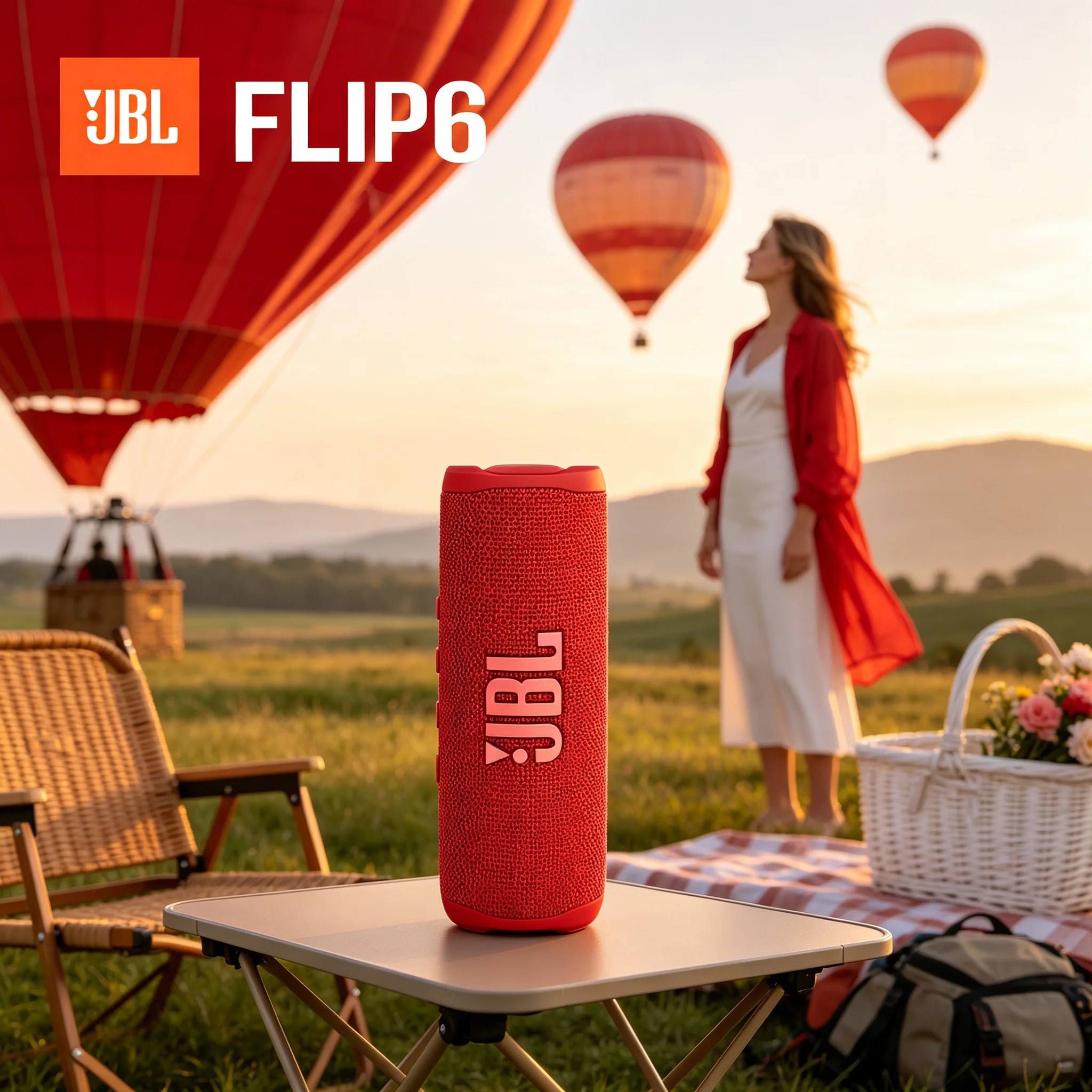 Jbl Speaker Flip 6 - JBL FLIP6, enceinte audio d’extérieur, connexion