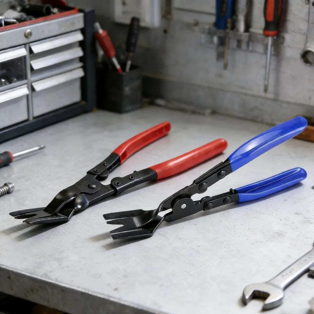 

1PCS Car Clip Pliers Tool Panel Clip Pliers Set Fastener Remover Auto Retainer Clip Trim Rivet Removal Tool
