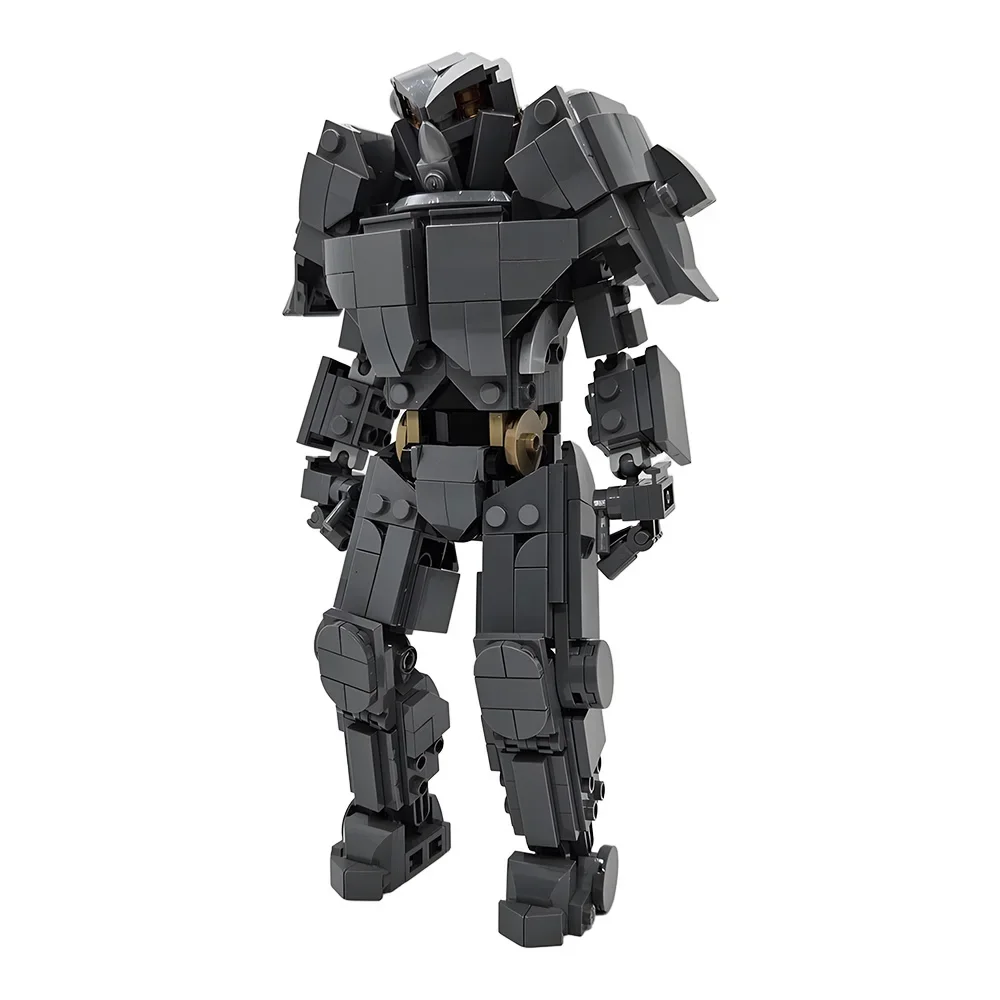 

MOC-183481 X-01 Power Armors, сборка частиц, строительные блоки, бронированная модель Mecha Robobrain, игрушки, украшения, кирпичи, подарок для детей