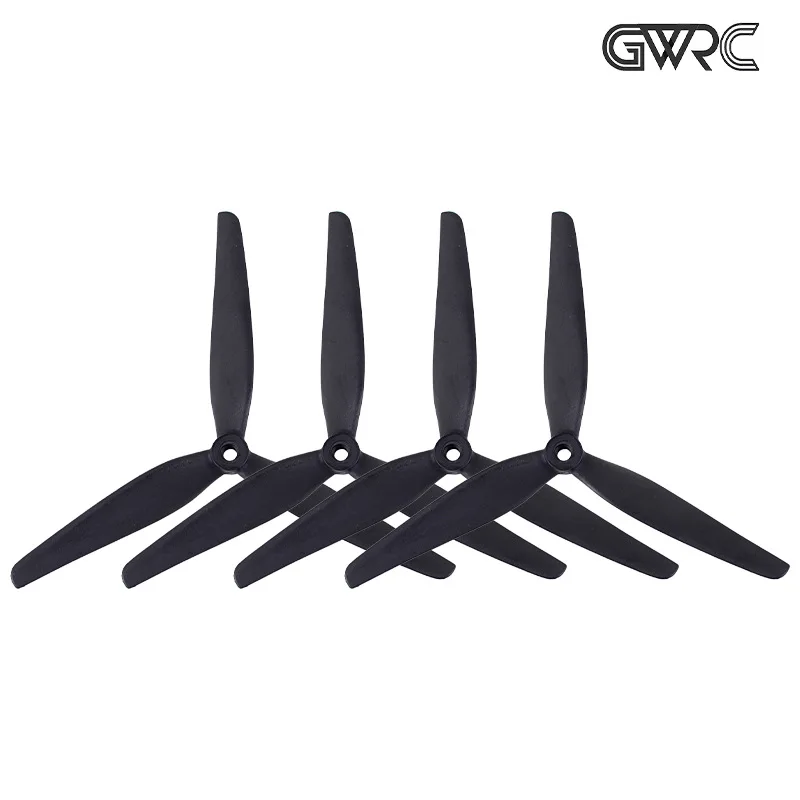 7 inch crossing machine FPV drone 7 * 4.5 * 3 nylon three-leaf propeller high strength and high toughness front and back propell