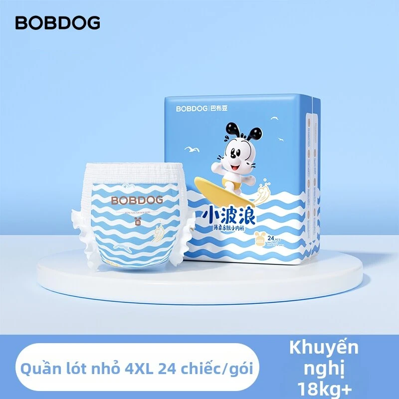 Bobdog | Bỉm Dạng Quần Thoáng Khí Mềm Mại Thân Thiện Với Làn Da