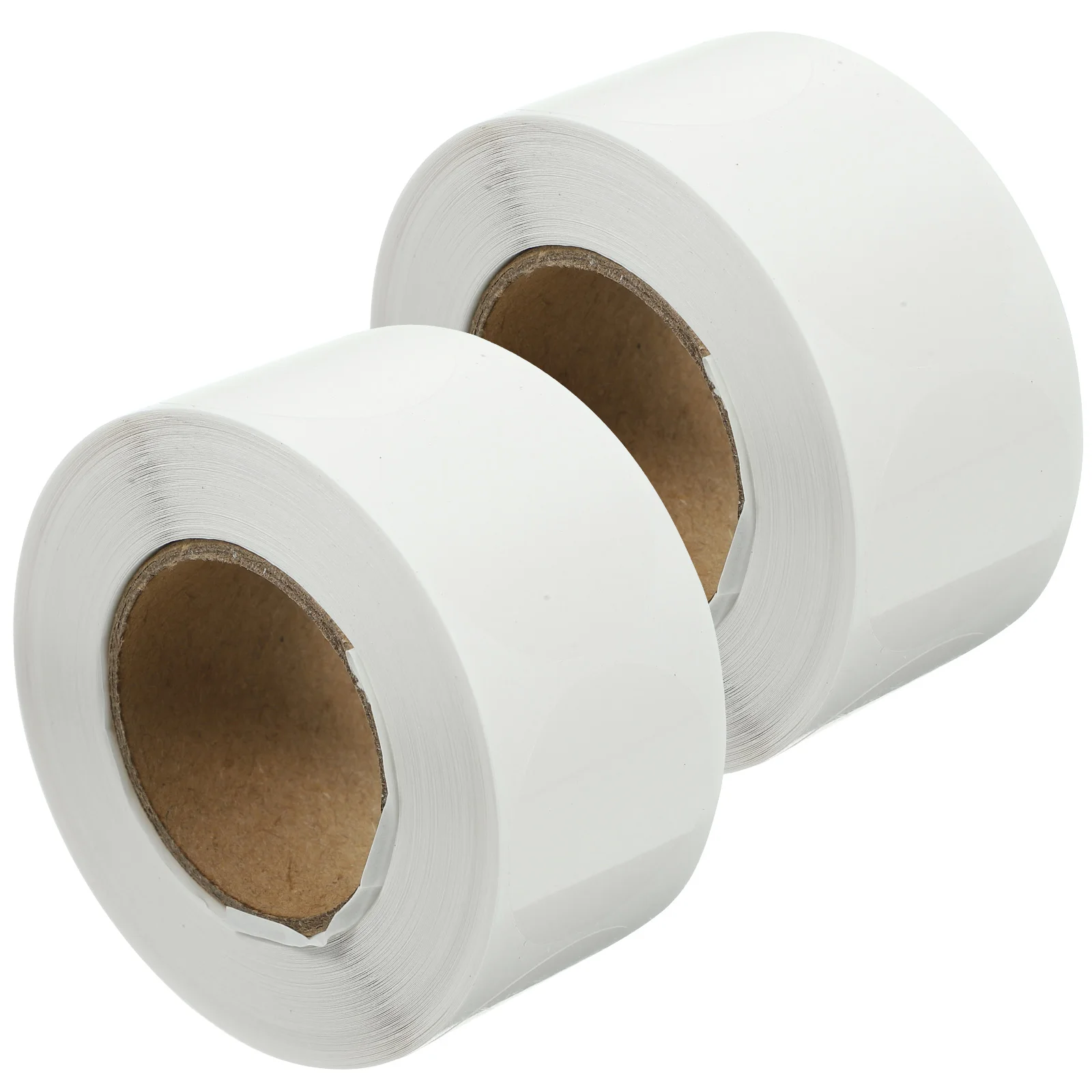 

2 Rolls 25mm Transparent Stickers Adhesive Dot Labels Round Seal Envelope Sealer for Christmas Halloween