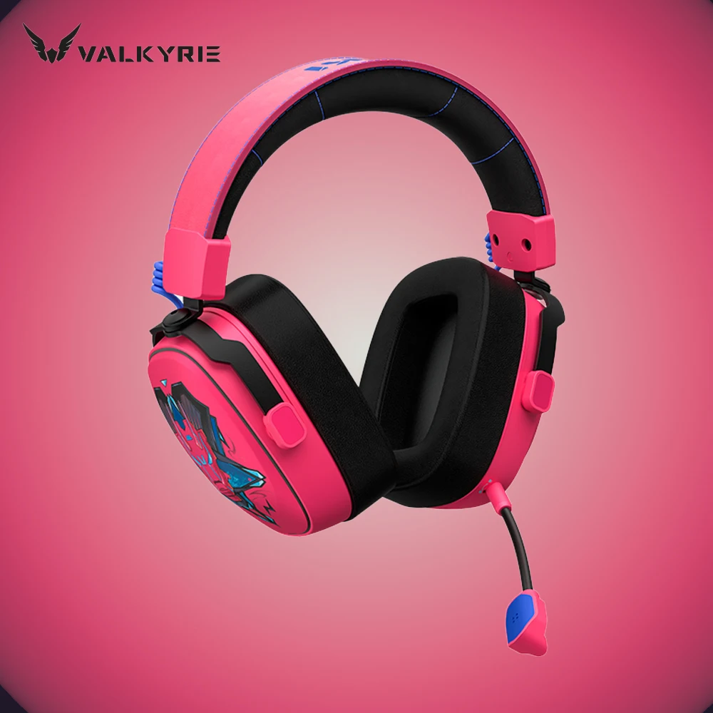 VALKYRIE VK S1 سماعات ثلاثية الوضع بلوتوث لاسلكية 50 ملم ملحقات ألعاب ديناميكية كبيرة HiFi سماعات ألعاب منخفضة الكمون #1