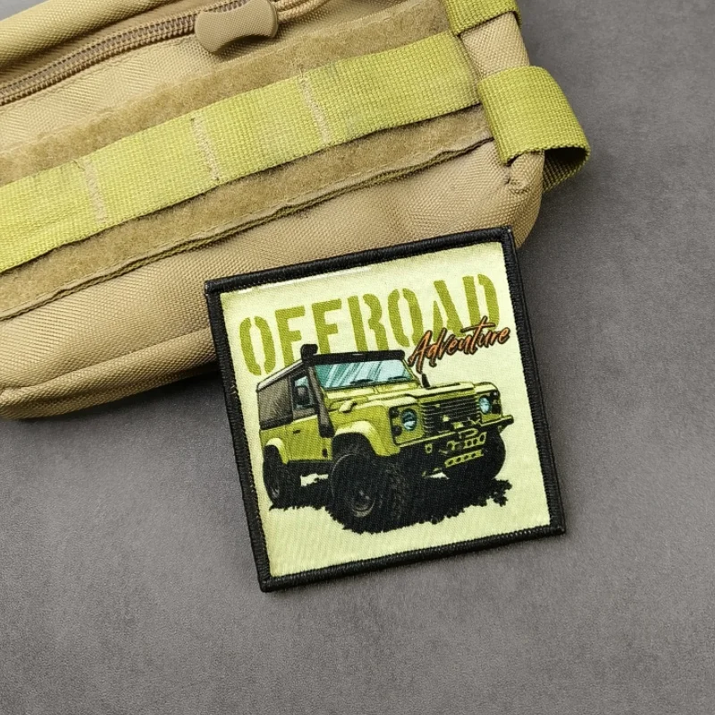 في الهواء الطلق على الطرق الوعرة المركبات طباعة التصحيح جيب التخييم في الهواء الطلق التكتيكية شارة DIY ديكور للملابس وحقائب الظهر
