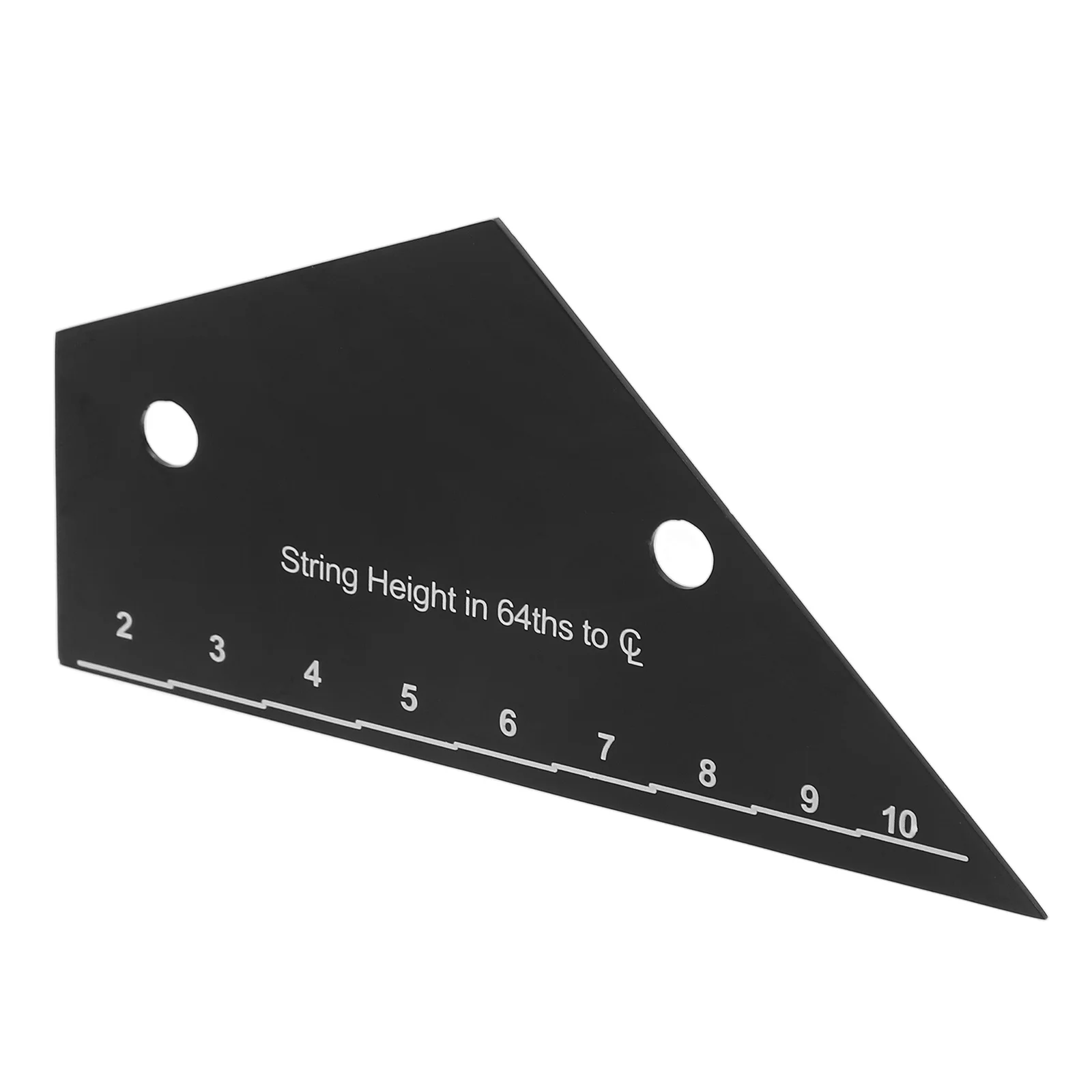 

Guitar Measuring Ruler Black Electric Bass Fret Rocker String Action Gauge Luthier Tools Acoustic Supplies Precision Measurement