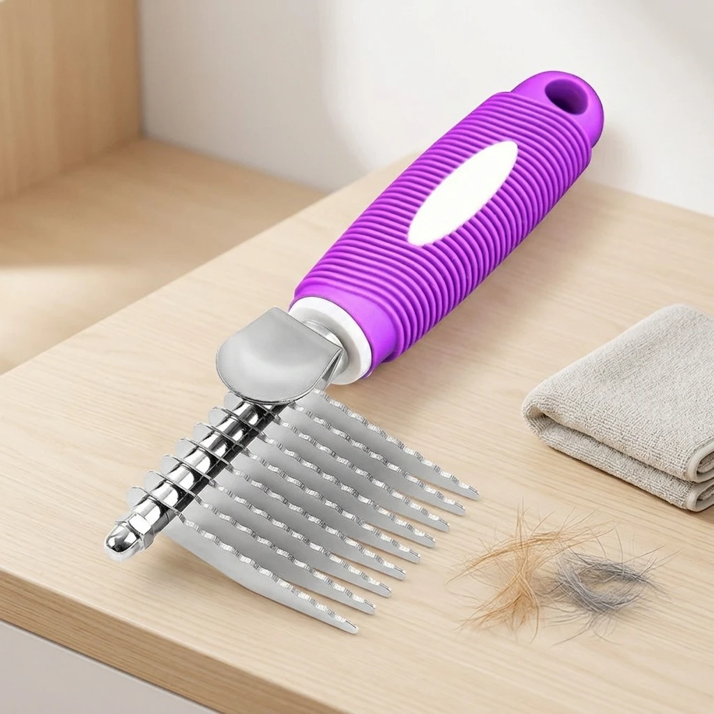 Pet Dematting Comb Stainless S - Hair Care Tips ulasan dan harga