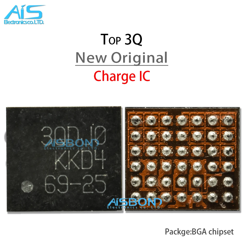 2Pcs/Lot Top mark 3D 3DAB 3DAL0 3Q charger IC For S20 Ultra Note10 Plus Note10+ Charging Power Management PMIC DSBGA-42