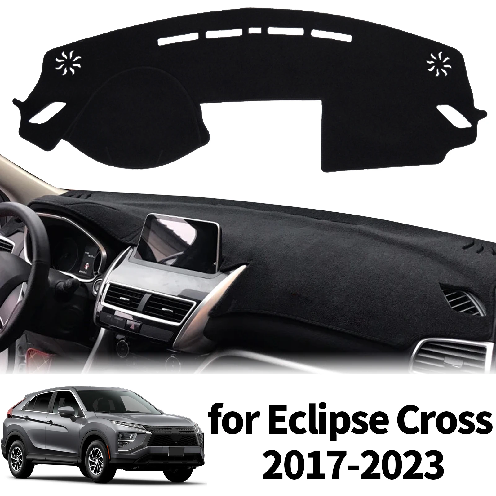 

fit for Mitsubishi Eclipse Cross 2017 2018-2023 Car Dashmat Dashboard Cover Pad Protective Carpet DashMat Sunshade Accessories