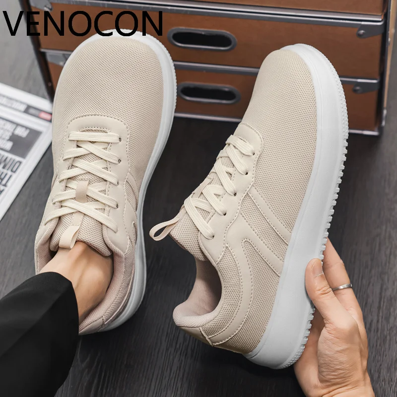 VENOCON Minimalist Stylish Knitwear Upper With Extra Ball Wide Toe Box Nose For Natural Fit Shoes Sneakers For Men Man Woman