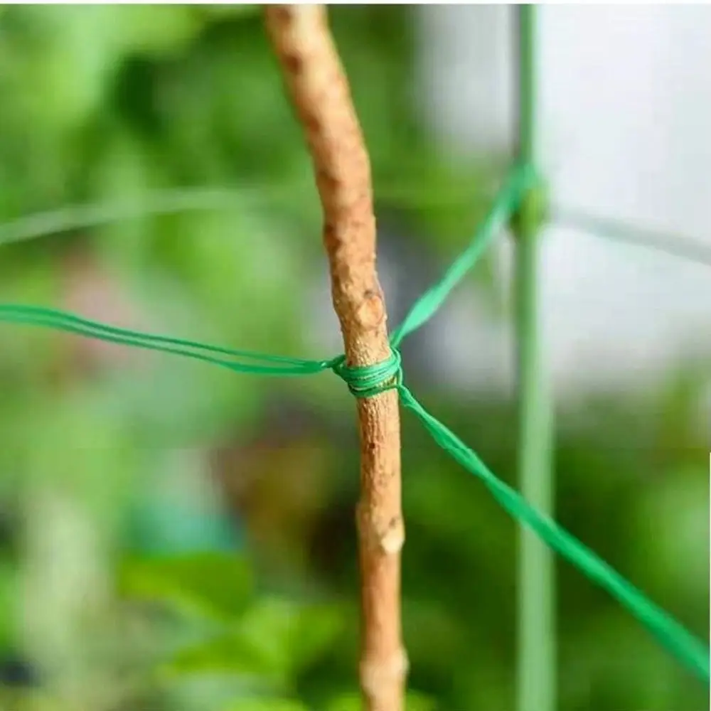 50/100/200m Garden Cable Ties Plant Climbing Lines Flower Plant Support Strap Tie Plant Bundle Iron Wire Plant Twist Ties