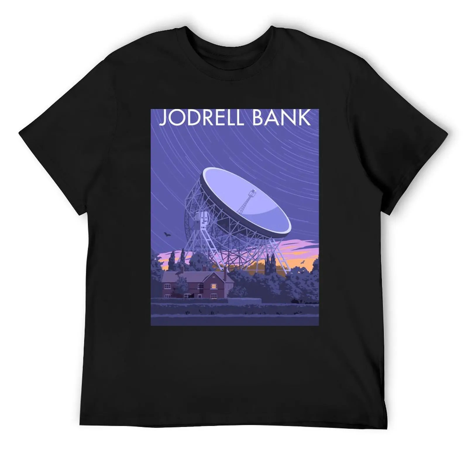 

Jodrell Bank Radio Telescope T-Shirt sports fans shirts graphic T-shirt men