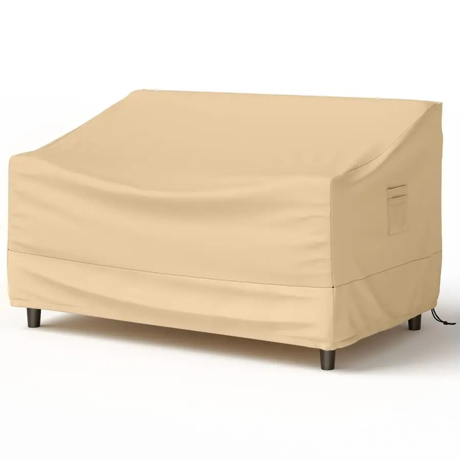 

Чехол для двухместного садового дивана, водонепроницаемый, с мягкой ручкой и ремнями ClickClose, чехол для садовой мебели