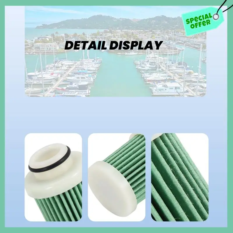 

A03G-20Pcs 6D8-WS24A-00 4-Stroke Fuel Filter For Yamaha 40-115Hp F40A F50 T50 F60 T60 Engine Marine Outboard Accessories