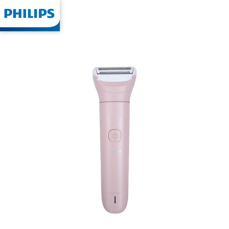 Philips BRL128 Wet Dry Electric Shaver Macaron Pink IPX7 Waterproof USB-A Charging Gentle Hair Remover for Underarm Arm Leg