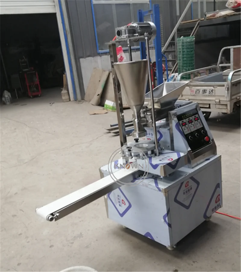 Commercial Chinese Baozi Maker Automatic Momo Steamed Stuffed Bun Making Machine