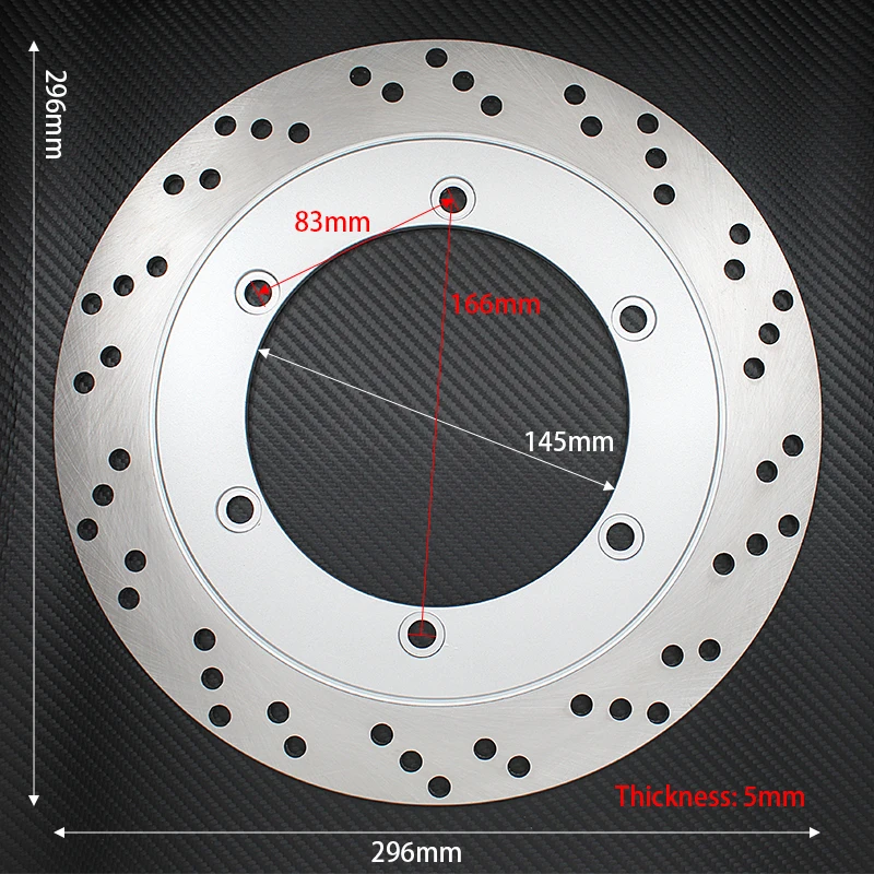 For Honda CB500 NV400 NC40 Shadow Slasher NT650 NT700 Deauville CB750 VFR750F VT750 CBR1000F Motorcycle Front Brake Disc Rotor