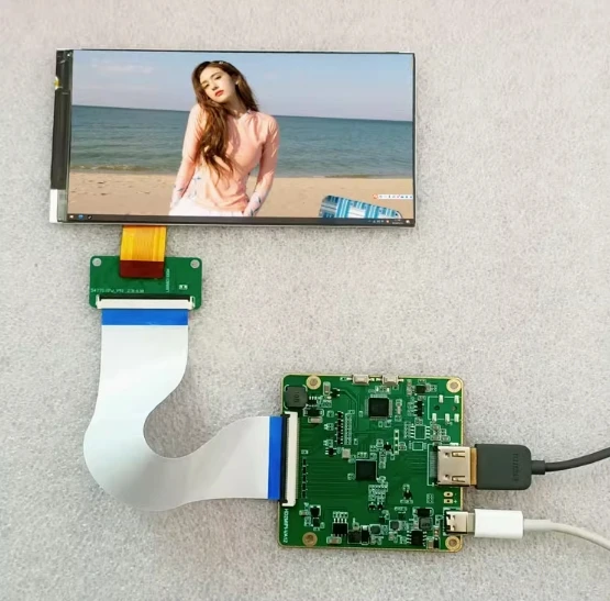 5.5-inch 4K high-definition display screen VR display screen AR screen 3D printer 30hz, 60hz HDMI driver LS055D1SX04