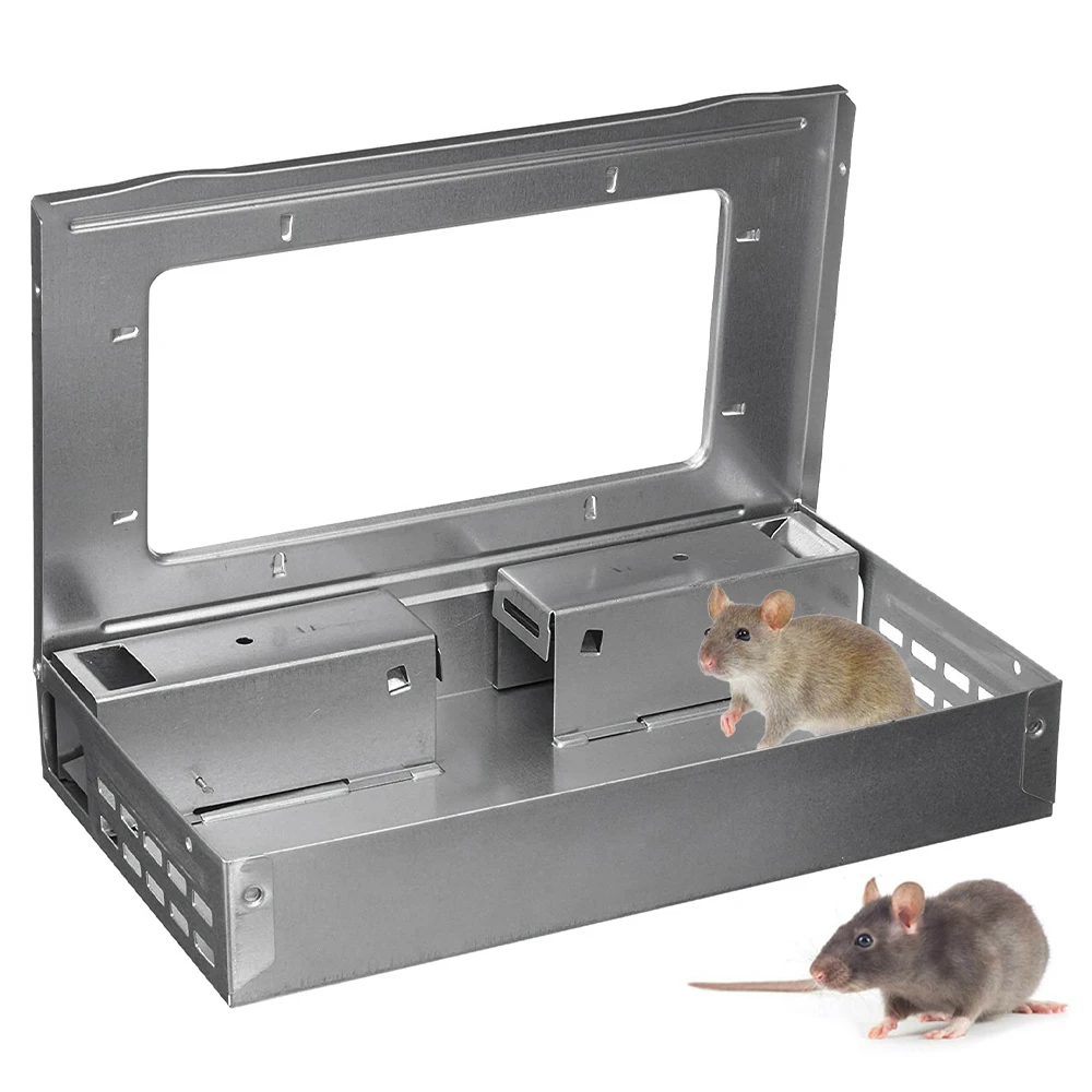 Mouse Catcher Self Catching Mice Killer Reusable Rat mice mouse Trap Cage for Continuous Catching Pest Control for Home Living