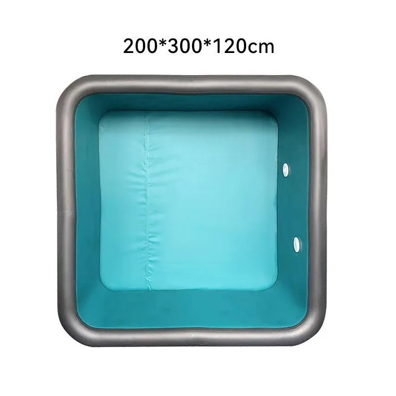 Customised model 200x300x120 cm Inflatable Pool for Outdoor Water Parks— for Outdoor Water Games and Family Summer Activities