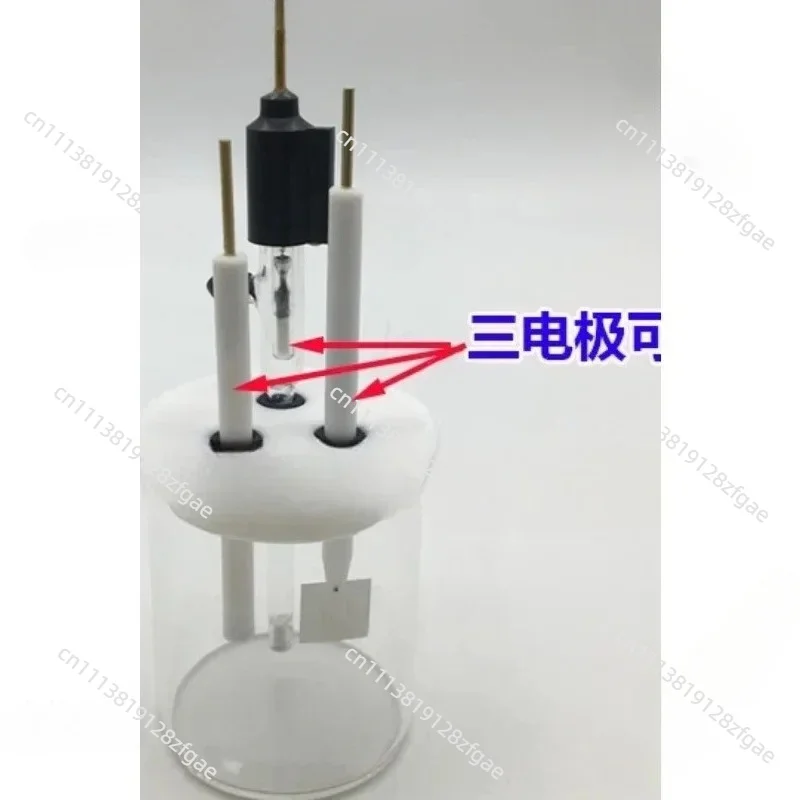 C002 Ordinary Electrolytic Cell/Electrolyzer/PTFE Cover/Three-Electrode Electrochemical Test/Non-sealed
