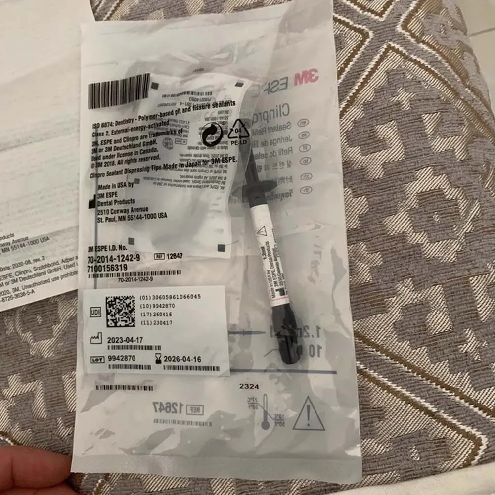 Light Cure 3M Pit And Fissure Sealant Fluoride Color Change Clinpro Sealant Dental Caries Seal 3M ESPE Concise White Resin Agent