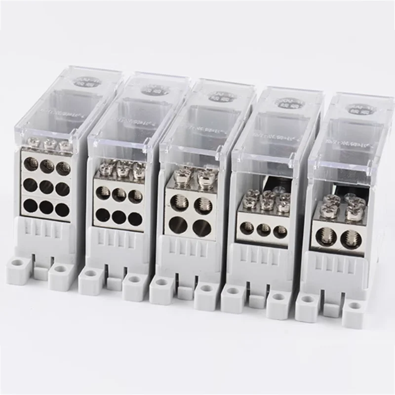FJ6Q FJ6Q-2 Self Elevating Terminal Block One in Multiple out Wire Splitter Rail Type Junction Box Air Switch Terminal Block