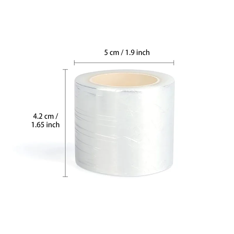 5 rolls Disposable Eyebrow Tattoo Plastic Wrap Preservative Film Lips Permanent Makeup Cling Wrap Cover Tape