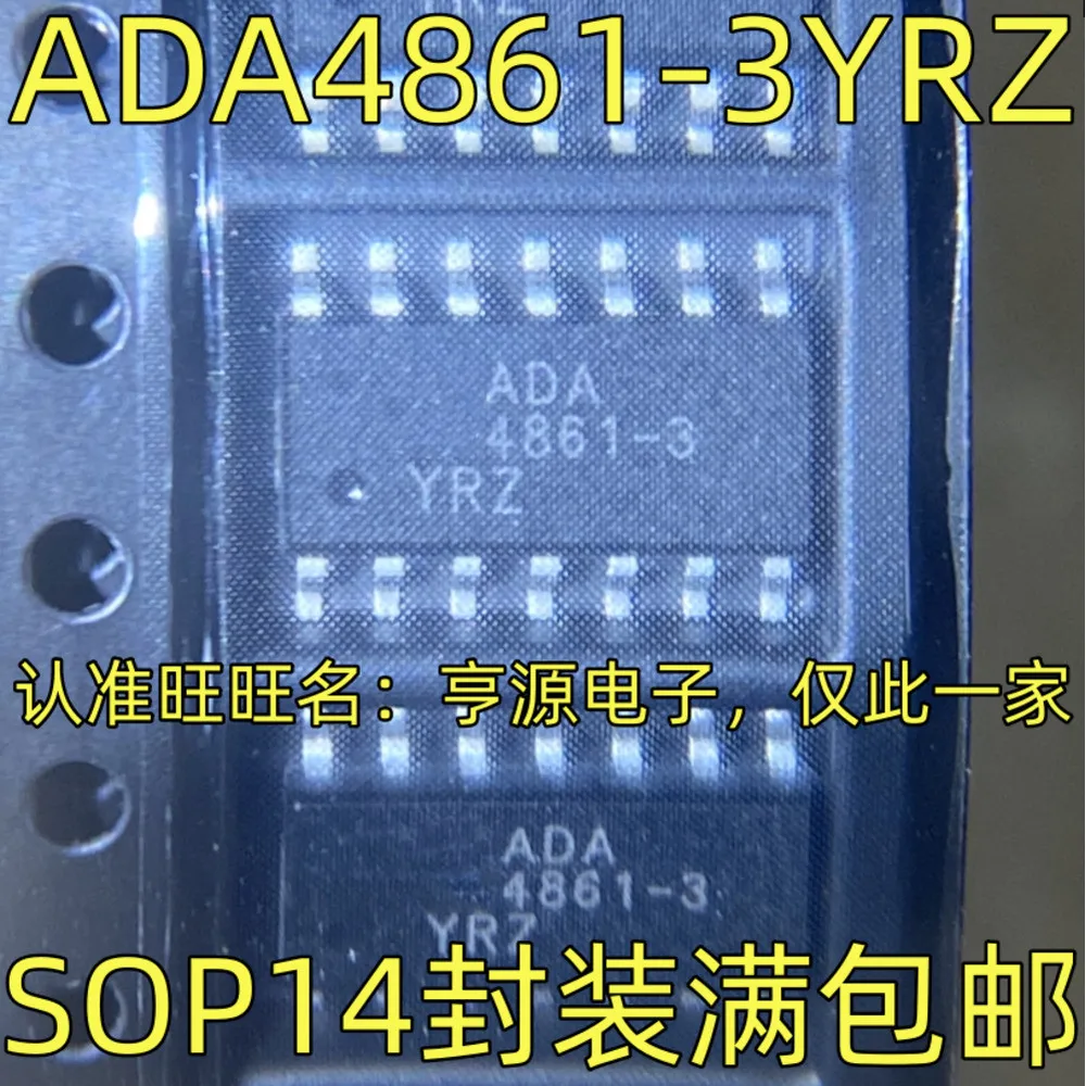 5pcs/lot ADA10001R ADA10001 ADA4861-3 ADA4861-3YRZ ADA4862-3 ADA4862 ADC0834CCWM ADC0834CCWMX SOP-14