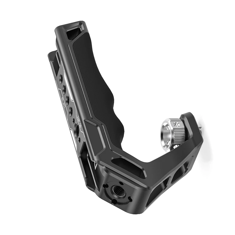 Camera Top Handle Rail Comfort Silicone Grip With Quick Release Clamp Handgrip For Dslr Camera Cage Video Rig