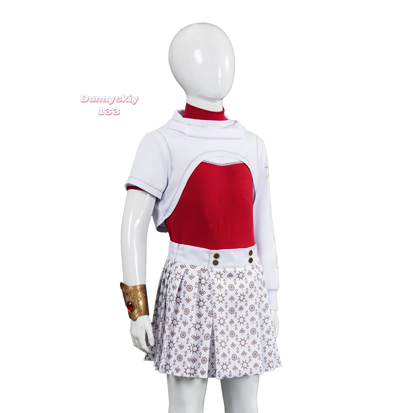 2025 TV Zombies Cosplay Costume - Adult Women’s Fantasy Top & Skirt Set, Perfect Disguise for Roleplay & Fantasia Party Outfits